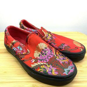 red chinese vans